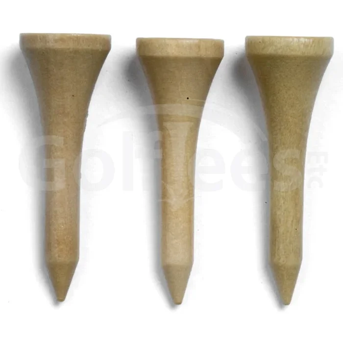 1 3/8” Wooden Golf Tees