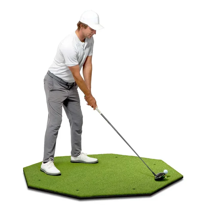 15mm Artificial Turf Golf Hitting Mat – 5′ x 5′ Size