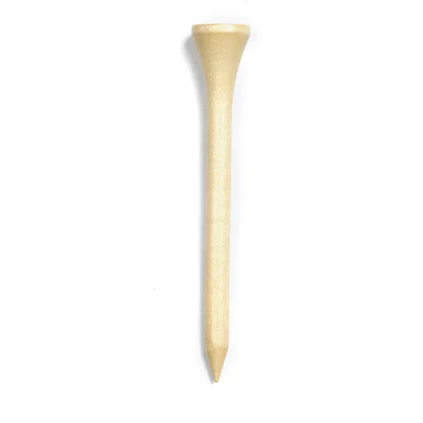 2 3/4” Wooden Golf Tees – Natural – 15 Tee Pack