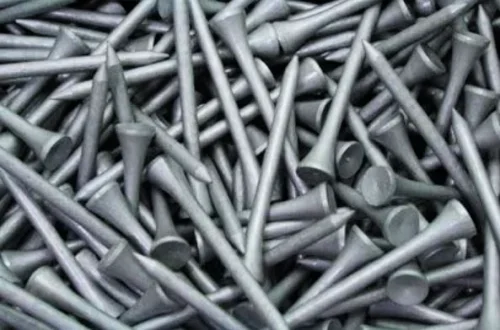 2 3/4″ Wood Tees (100 Pack) Metallic Silver