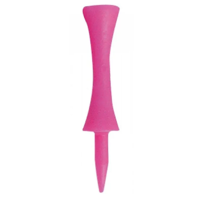 2 3/8″ Plastic Step Down Golf Tees (Pink)