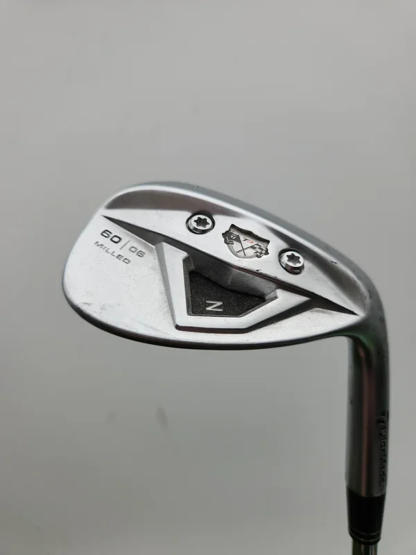 2010 TAYLORMADE TP XFT WEDGE 60*/06 WEDGEFLEX KBS HI REV 35″ GOOD