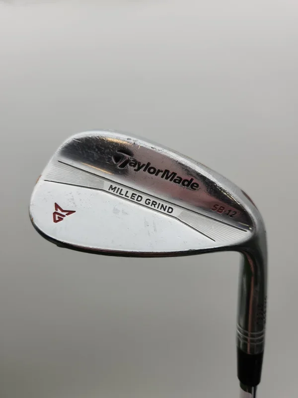 2017 TAYLORMADE MILLED GRIND SATIN CHROME WEDGE 56*/12 WEDGEFLEX DYNGOLD 35″ FAIR