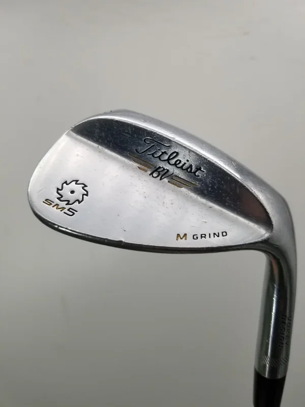 2TITLEIST VOKEY SM5 CHROME WEDGE 58/08M REGULAR KUROKAGE SILVER 65G 35″ FAIR