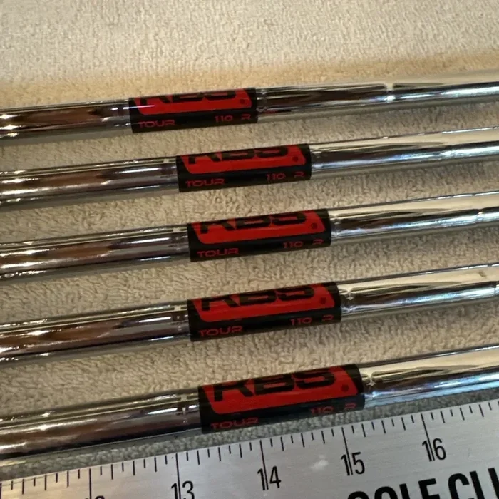 (5) KBS Tour 110g Regular Flex Iron Shafts .355” NEW PULLS, Ships today!