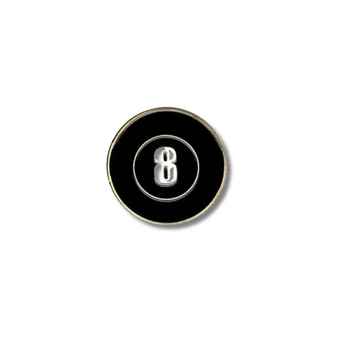 8 Ball Metal Ball Marker