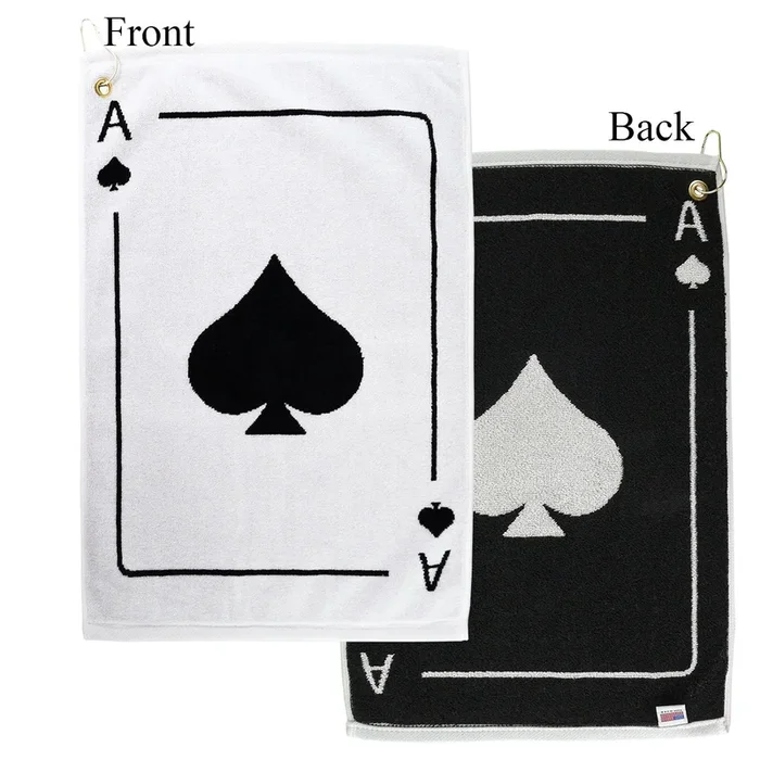Ace of Spades Multi-Use Sports Towel 16″ x 24″ – MADE IN USA! (Copy)