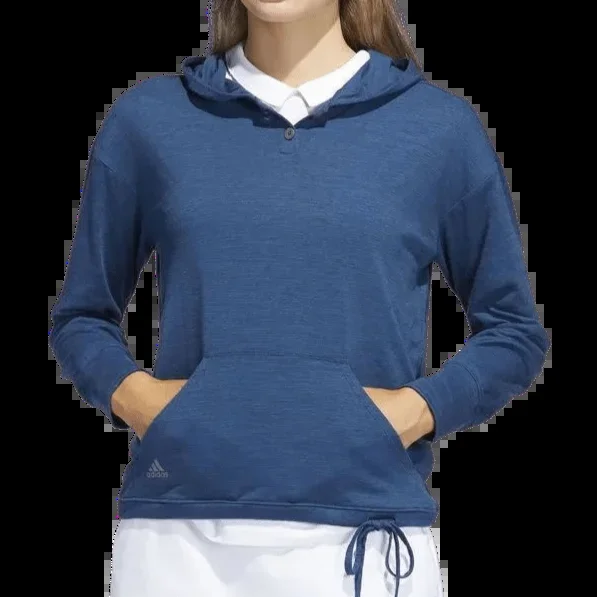 Adidas Essentials Slub Women’s 1/4 Button Hoodie