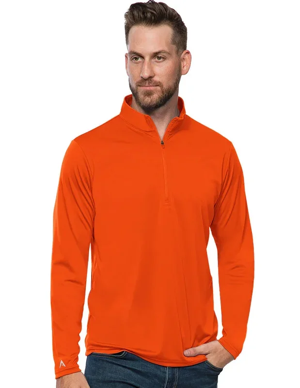 Antigua: Men’s Essentials 1/4 Zip Pullover – Tribute Mango 104644