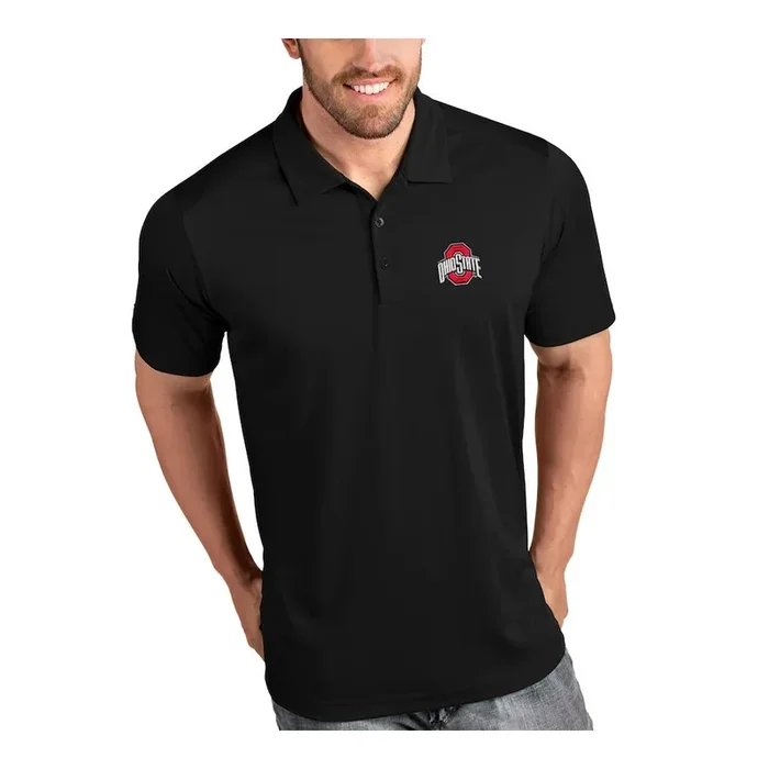 Antigua Ohio State University NCAA Tribute Golf Polo