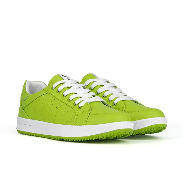 Ask Echo G2 Men’s Professional Leather Golf Shoes / Green