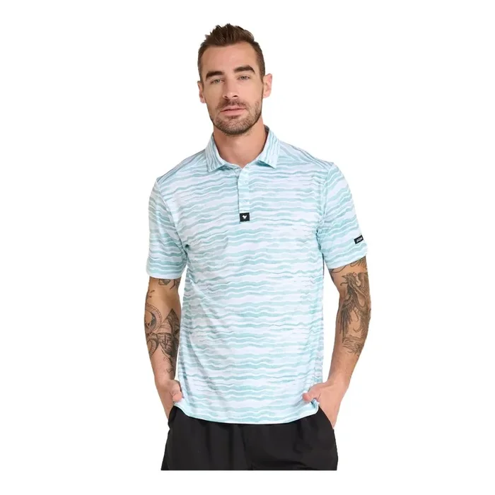 Bad Birdie Rip Drives Mint Golf Polo