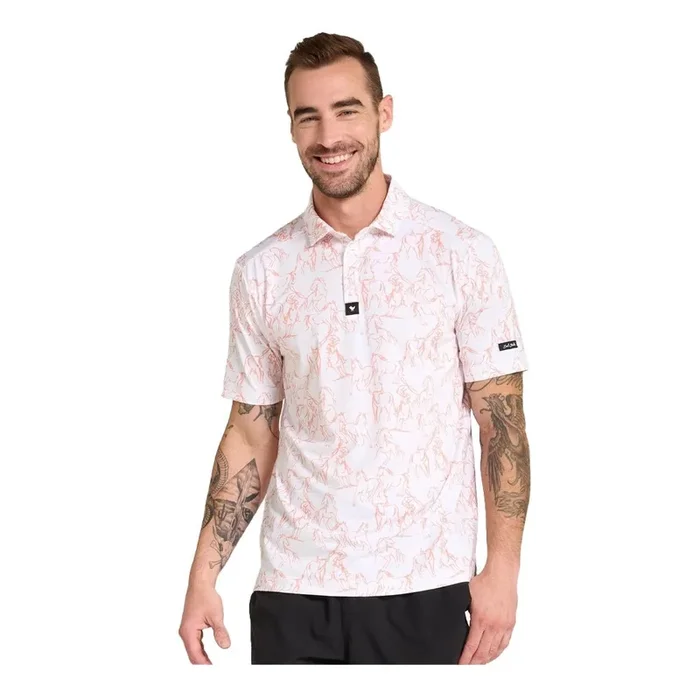 Bad Birdie Wild Horses Golf Polo