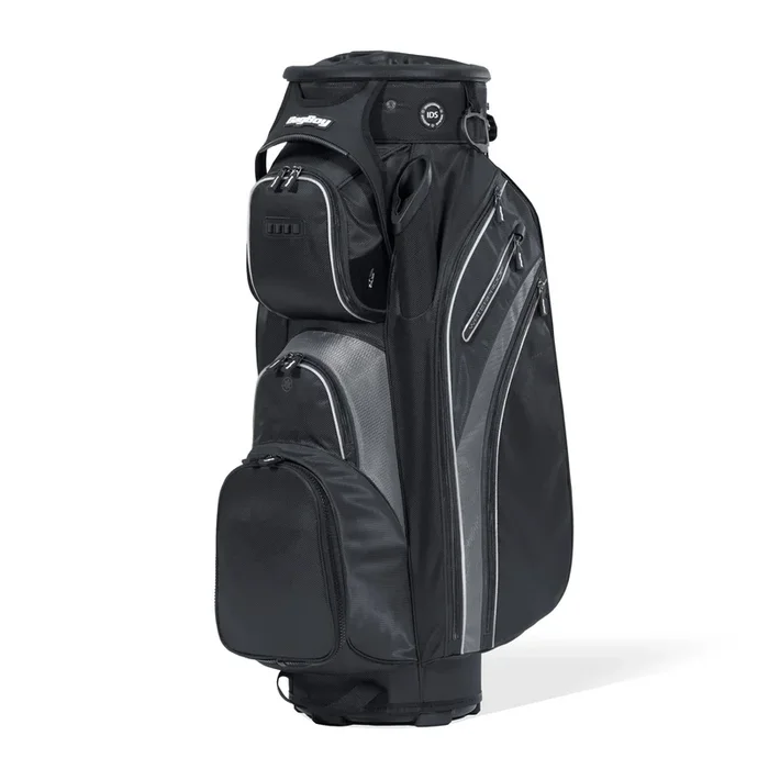BagBoy Revolver XP Golf Cart Bag Black/Charcoal/Silver