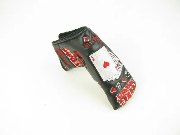 Big Money Las Vegas 777 Gambler All In Poker Golf Putter Headcover