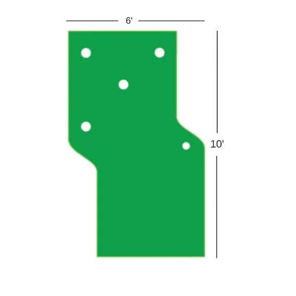 Big Moss The Natural V2 Putting Green & Chipping Mat