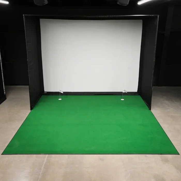 Big Moss V2 Golf Simulator Putting Turf for Carl’s Place DIY Enclosure