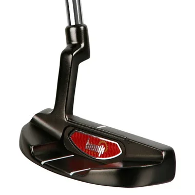 Bionik 105 Nickel Finish, Red Insert Golf Putter, Right Hand – Custom Assembled