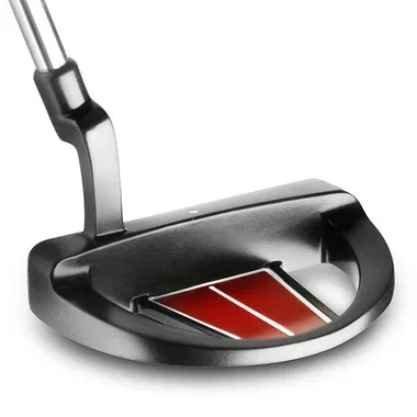Bionik 503 Black Finish, Red Insert Mallet Golf Putter, Right Hand – Custom Assembled