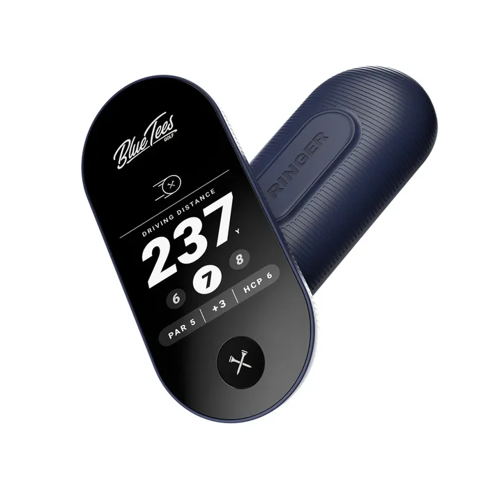 BLUE TEES GOLF Ringer Smart Magnetic GPS Handheld – Navy