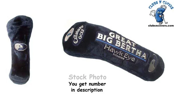 Callaway Great Big Bertha HawkEye Titanium Fairway 5 wood Headcover 2006zused5