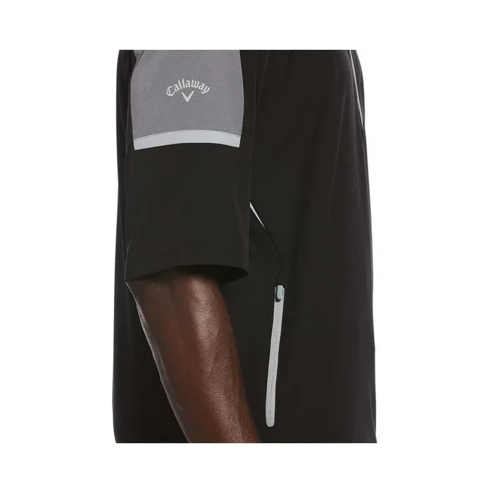 Callaway Swing Tech Blocked 1/4 Zip Windbreaker