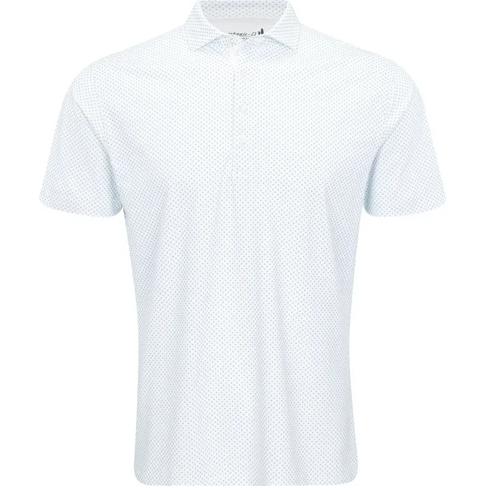Cason Print Performance Mesh Polo