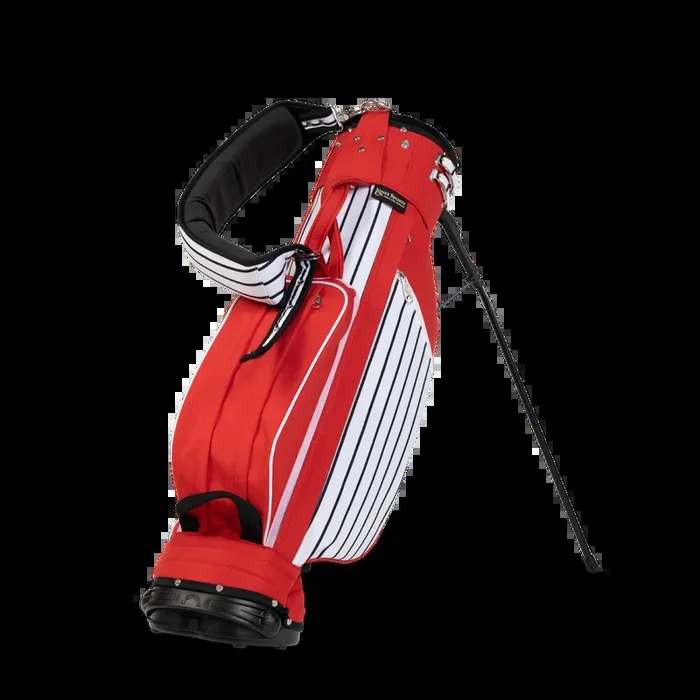 Classic Stand Bag – Red Pinstripe