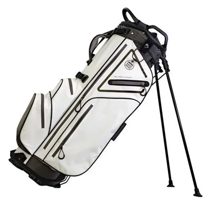 Club Champ Waterproof Stand Bag – White
