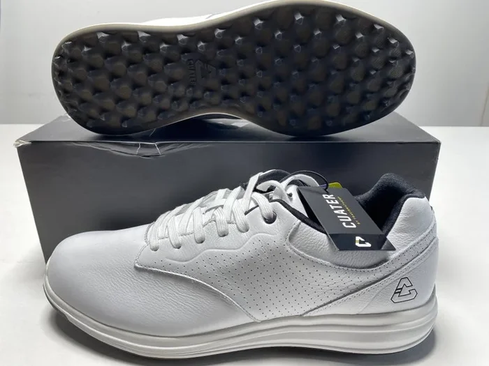 Cuater The Moneymaker Luxe Golf Shoes White Men’s SZ 12 (4MV189/1WHT)