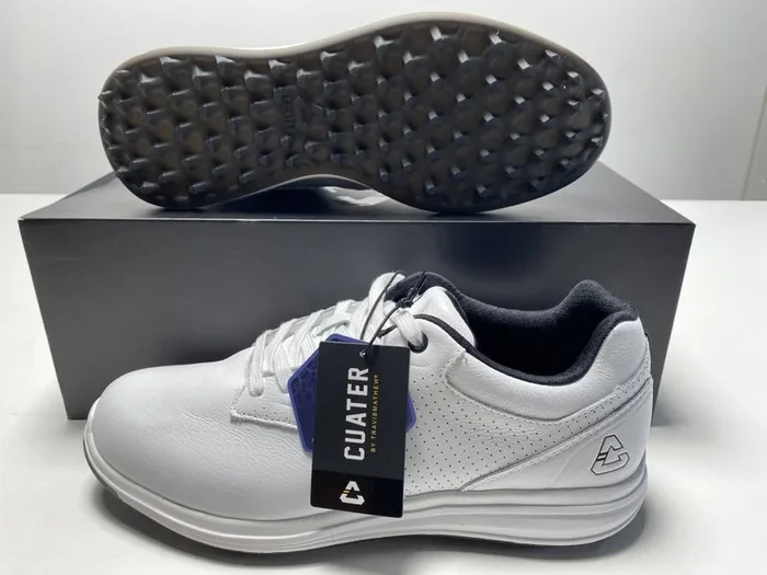 Cuater The Moneymaker Luxe Golf Shoes White Men’s SZ 9 (4MV189/1WHT)