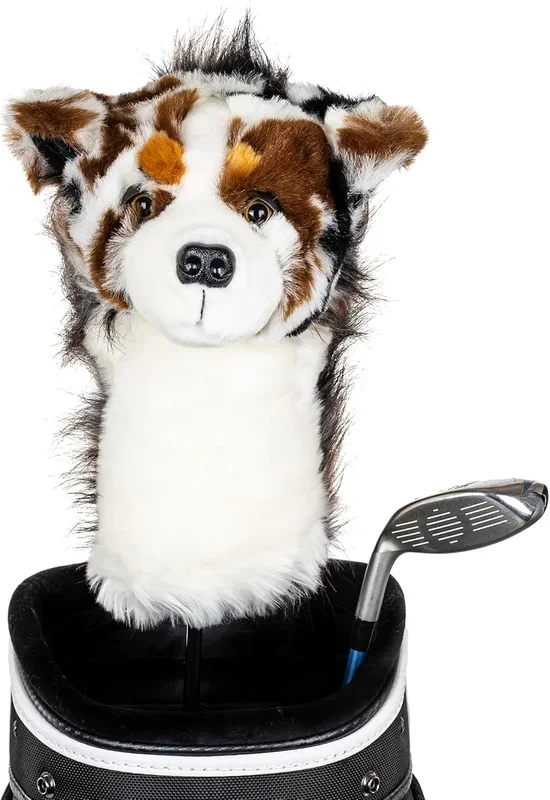 Daphne’s Headcovers Australian Shephard Driver Headcover