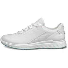 ECCO Womens S Casual Golf Shoes – White