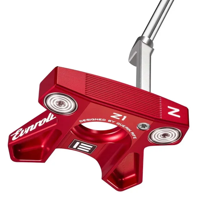 EVNROLL Z1 Red High MOI Mallet Putter Right Handed 34″
