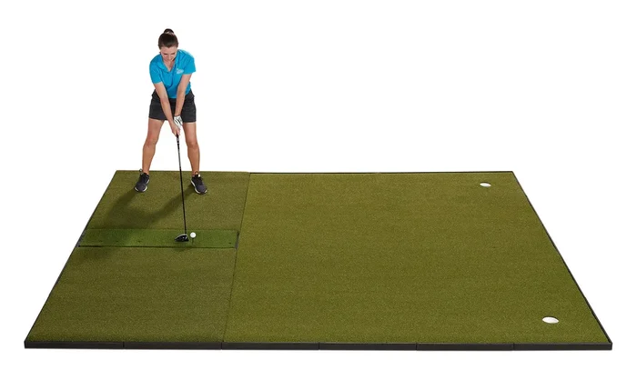 Fiberbuilt 10′ x 12′ Grass Series Combo Mat – Center Hitting