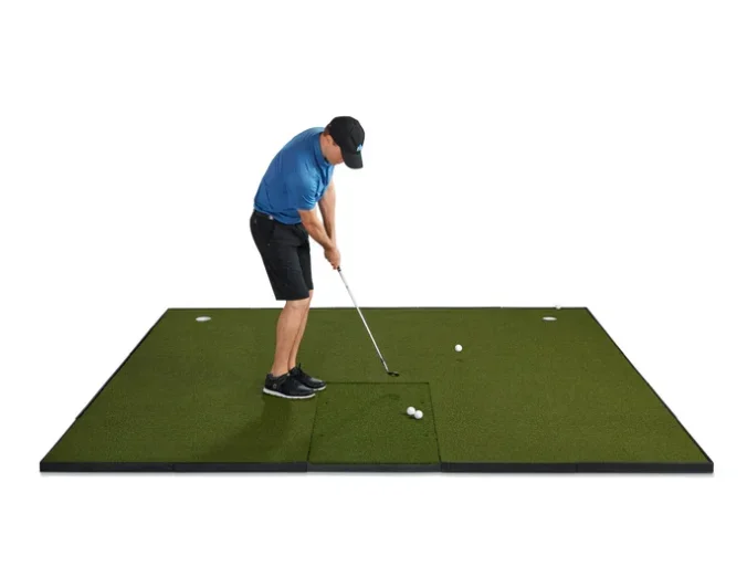 Fiberbuilt Player Preferred Combo Golf Mat – Center Hitting