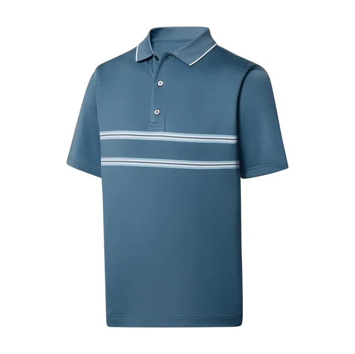 FootJoy Lisle Double Bend Knit Collar Polo