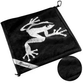 Frogger Amphibian Golf Towel – Black