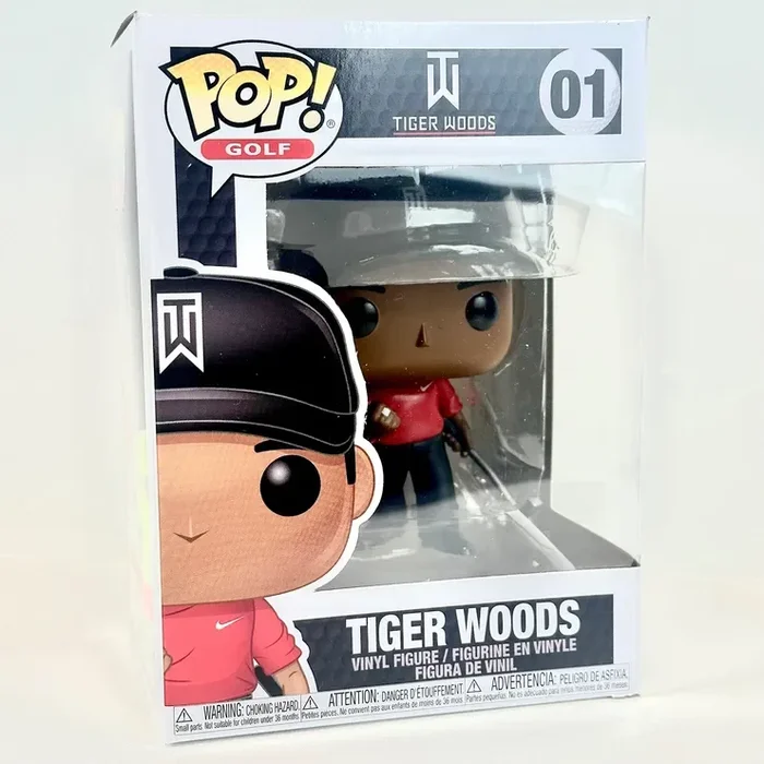 Funko – Pop! Golf – Tiger Woods Doll