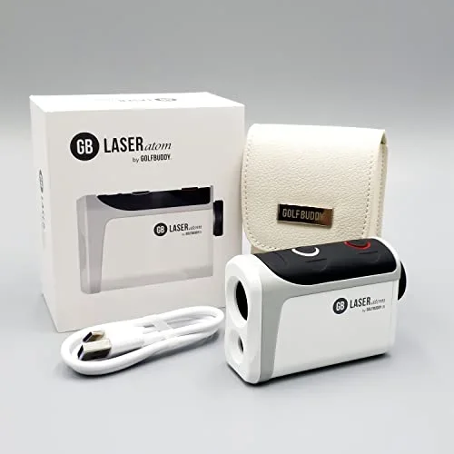 GOLF BUDDY Laser Atom Rechargeable Rangefinder | 880Y Premium Model