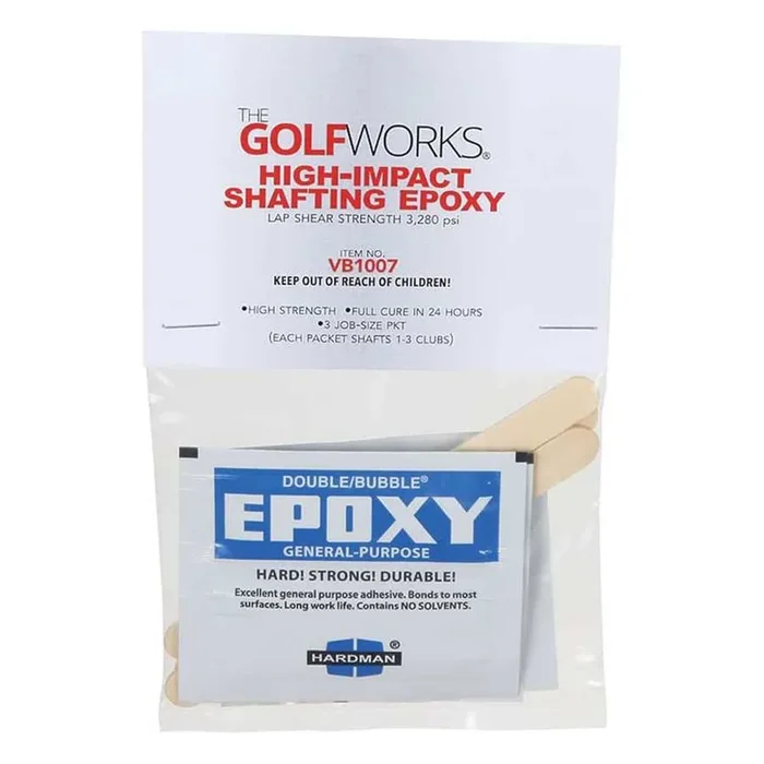 Golf Club High Strength Epoxy Packets (3pk)