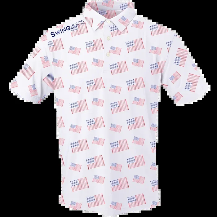 Golf Flag Men’s Polo