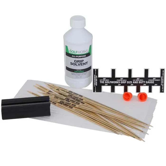 Golf Grip Supply Kit with Reminder Ribs(13 Clubs)