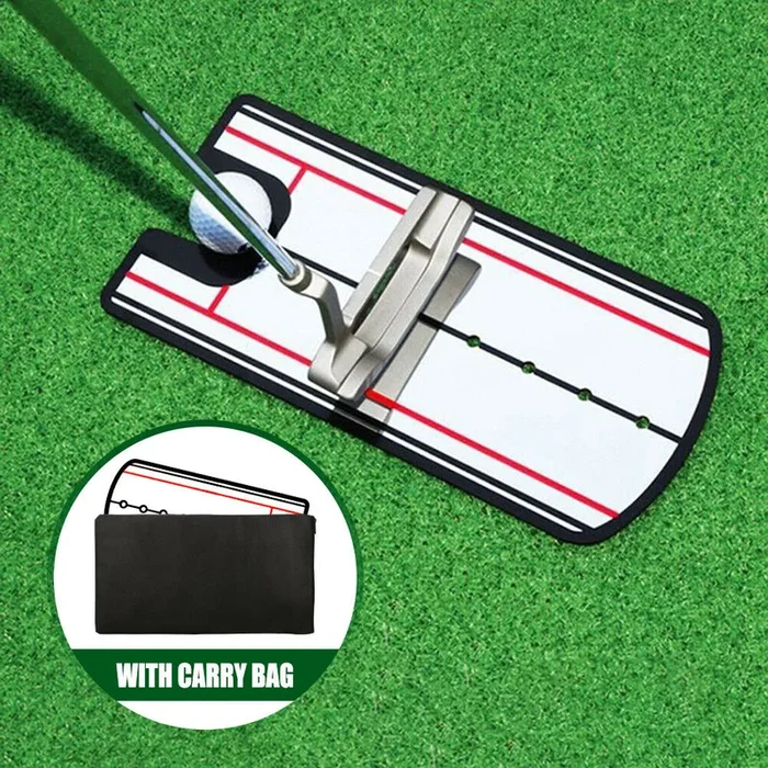 Golf Putting Eye Line Alignment Mirror | Training Aid