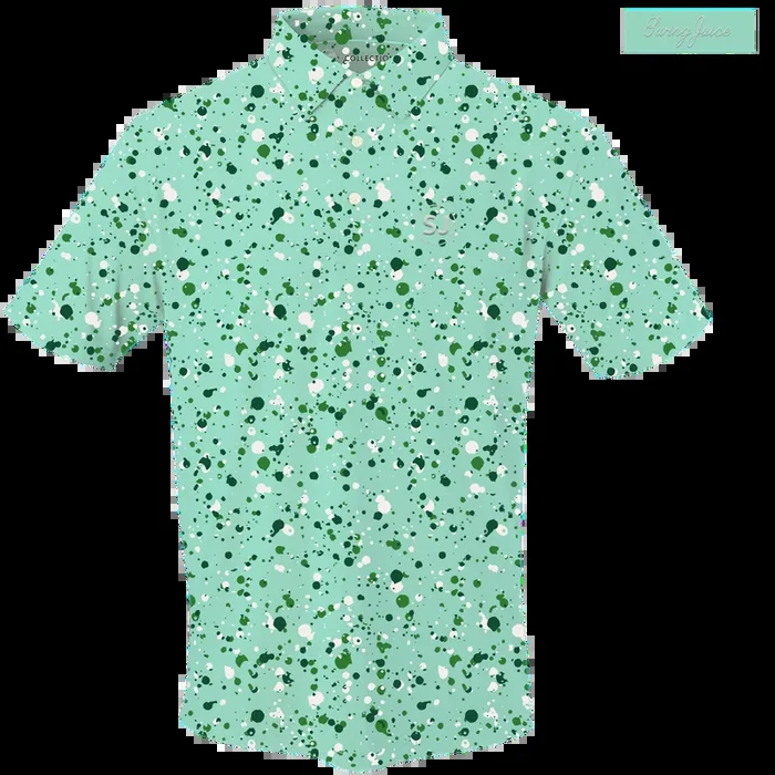 Golf Splatter Men’s Polo