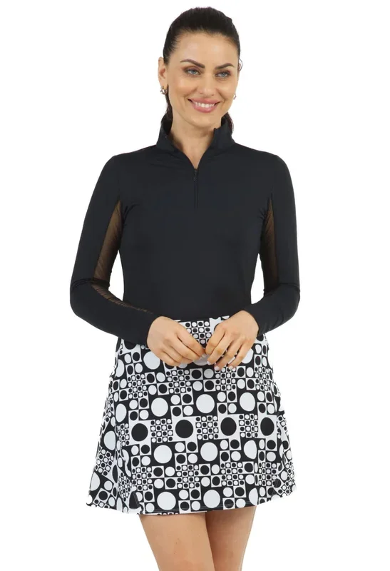 IBKUL Women’s Elise Print Swing Skort – 27266