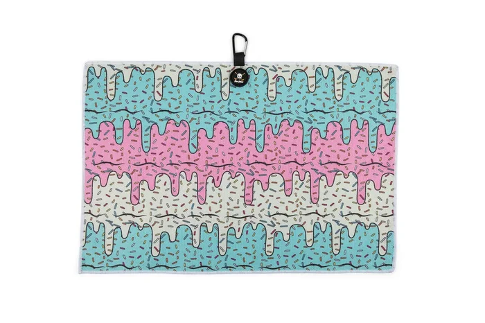 Ice Cream Magnetic Golf Towel
