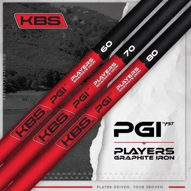 KBS PGI Shaft Lightweight Carbon Fiber Golf Iron Carbon Shafts Set of 5 pieces