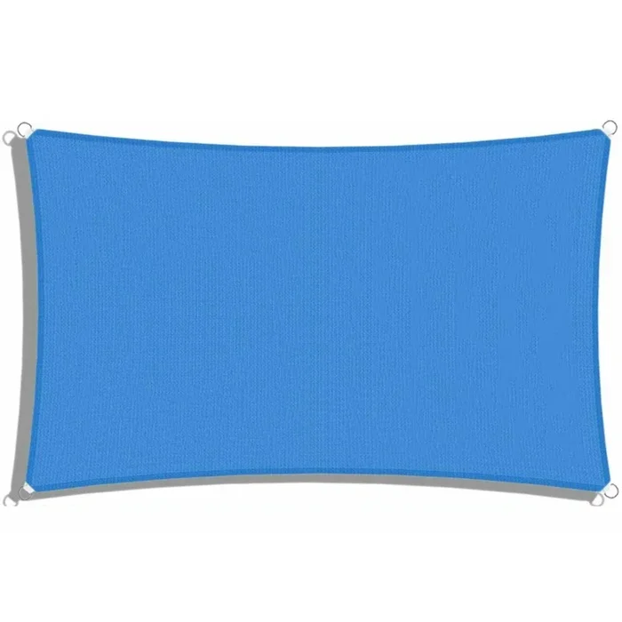 Large Outdoor Patio Rectangle Deck Sun Shade Sail 10′ x 13′