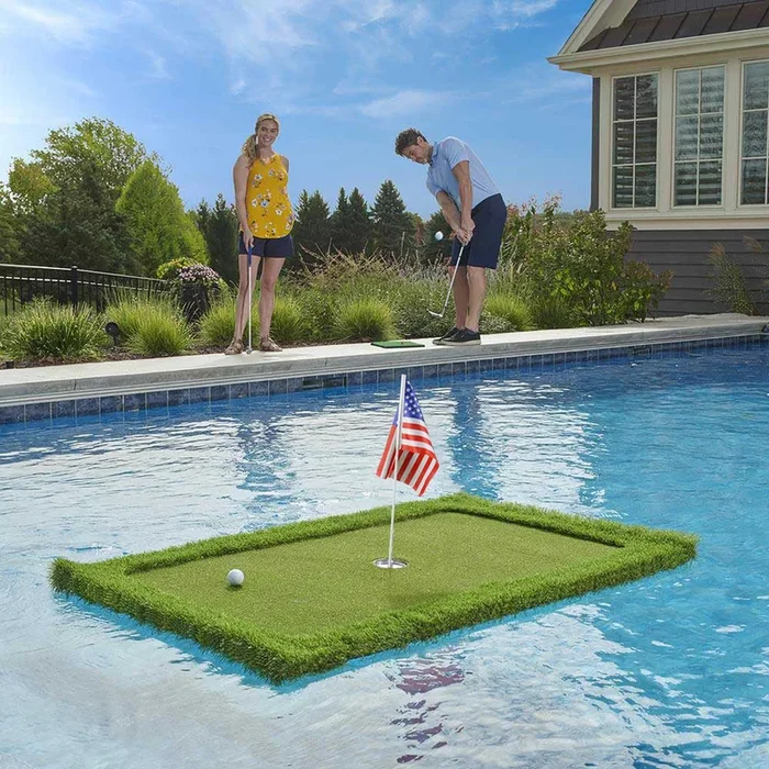 Lesmart Floating Golf Green for Pool (Perfect Golf Gifts)